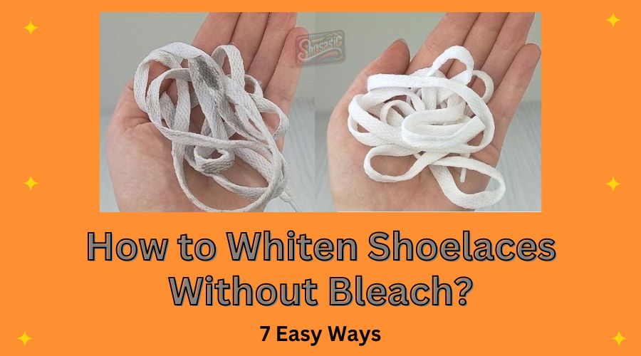 how to whiten shoelaces without bleach